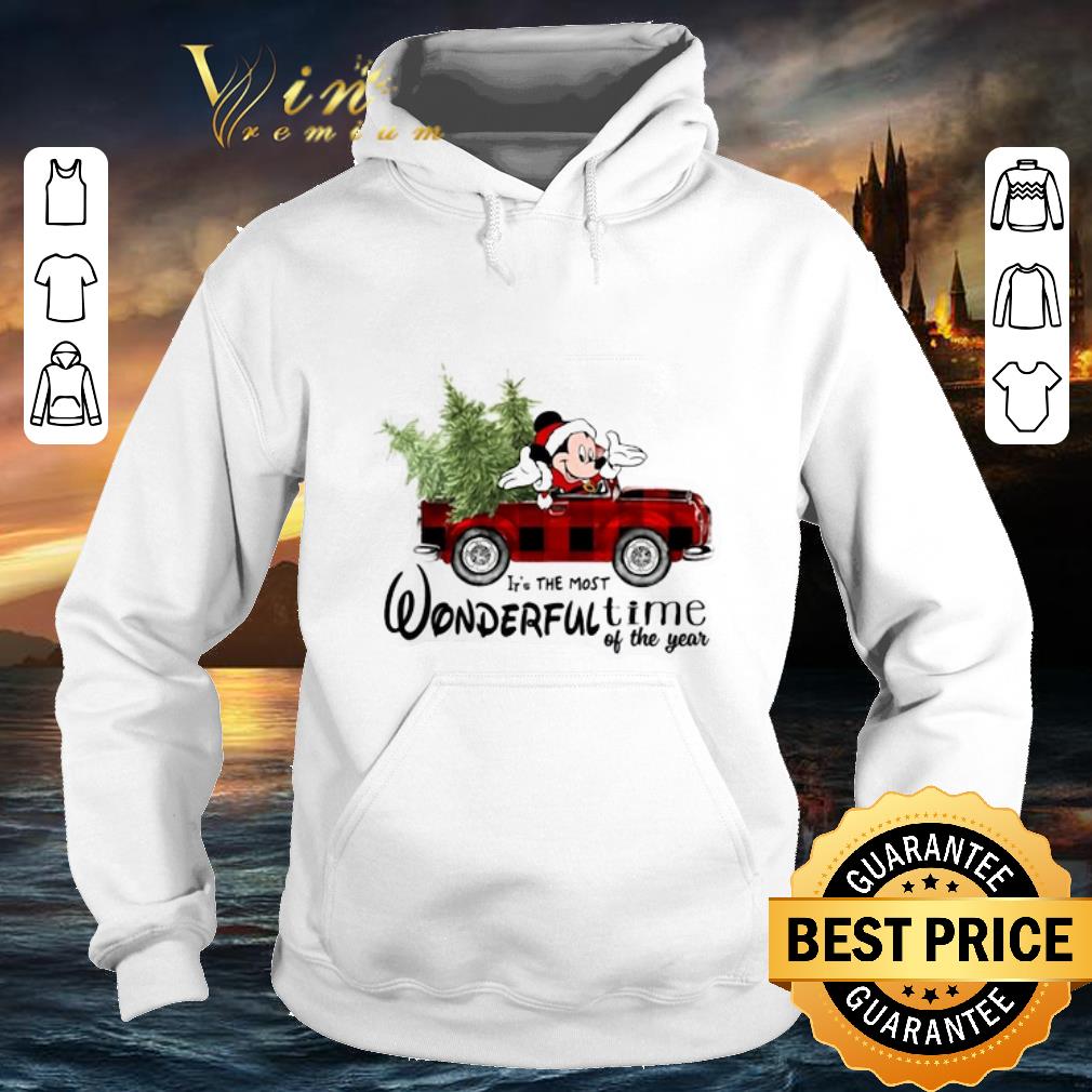 Original Mickey mouse it's the most wonderful time of the year Christmas shirt Original Mickey mouse it s the most wonderful time of the year Christmas shirt 4 - Original Mickey mouse it's the most wonderful time of the year Christmas shirt