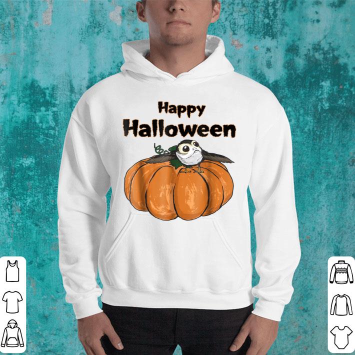 Original Star Wars Porg On A Pumpkin Halloween Graphic shirt 4 - Original Star Wars Porg On A Pumpkin Halloween Graphic shirt