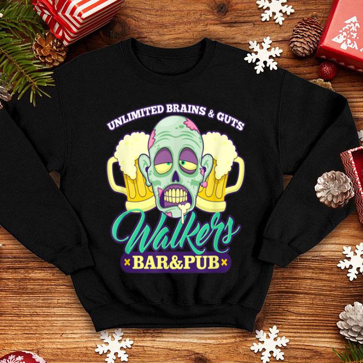 Original Walkers Bar And Pub Funny Zombie Halloween shirt Original Walkers Bar And Pub Funny Zombie Halloween shirt 4 - Original Walkers Bar And Pub Funny Zombie Halloween shirt