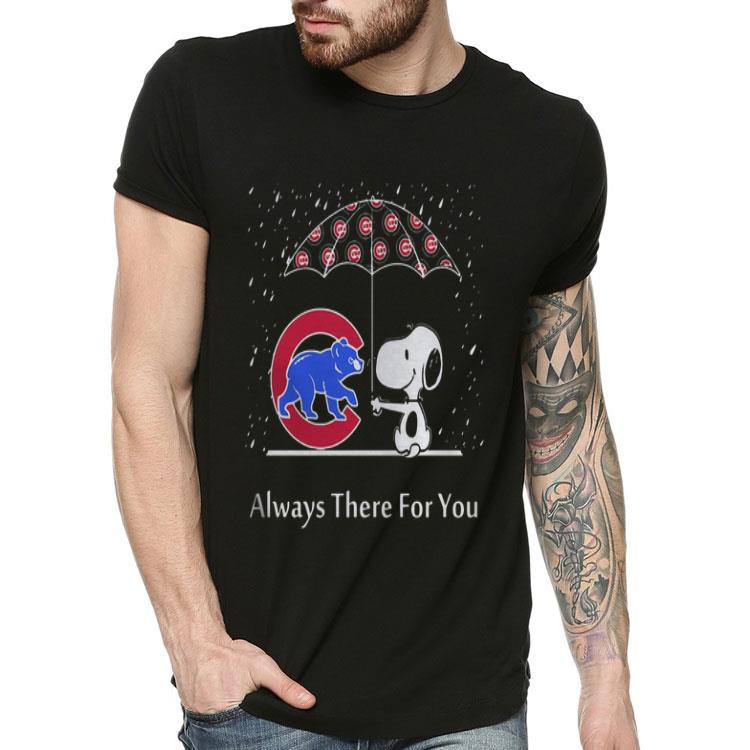 Snoopy And Chicago Cubs Always There For You shirt 4 - Snoopy And Chicago Cubs Always There For You shirt