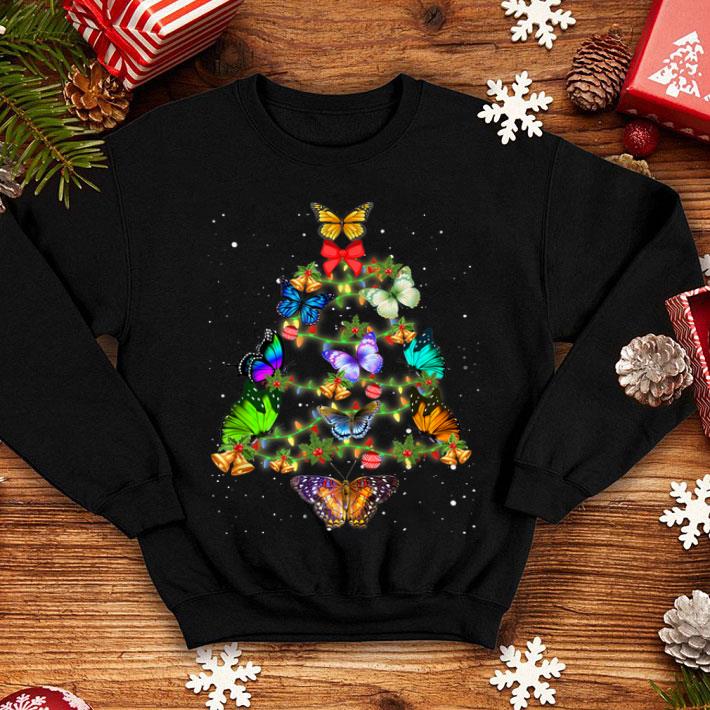 Awesome Butterflies Christmas Tree Xmas Light Decoration shirt Awesome Butterflies Christmas Tree Xmas Light Decoration shirt 4 - Awesome Butterflies Christmas Tree Xmas Light Decoration shirt