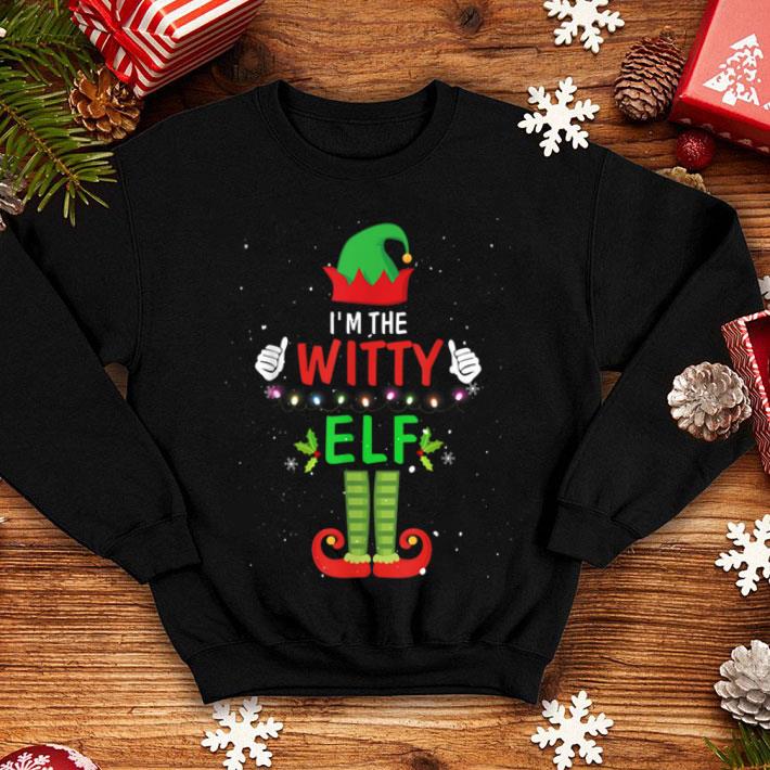 Awesome I m The Witty Elf Matching Family Group Christmas shirt 4 - Awesome I'm The Witty Elf Matching Family Group Christmas shirt