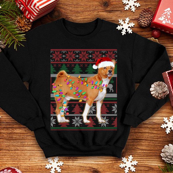 Beautiful Basenji Ugly Sweater Christmas Gift shirt 4 - Beautiful Basenji Ugly Sweater Christmas Gift shirt