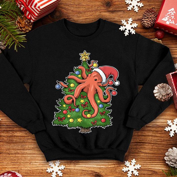 Beautiful Christmas Octopus Kraken Squid Merry Christmas Tree sweater 4 - Beautiful Christmas Octopus Kraken Squid Merry Christmas Tree sweater