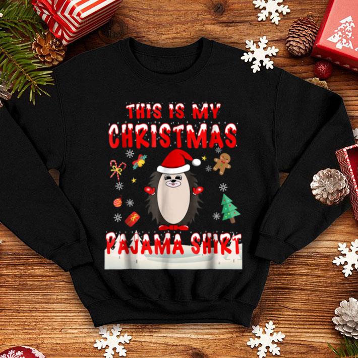 Beautiful Cute Hedgehog This Is My Christmas Pajama sweater Beautiful Cute Hedgehog This Is My Christmas Pajama sweater 4 - Beautiful Cute Hedgehog This Is My Christmas Pajama sweater