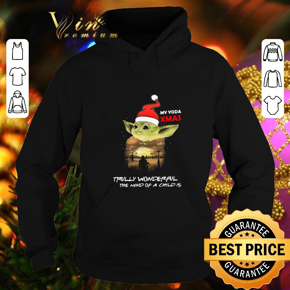 Cool Santa Yoda My Yoda Xmas Trully Wonderful The Mind Of A Child Is shirt Cool Santa Yoda My Yoda Xmas Trully Wonderful The Mind Of A Child Is shirt 4 - Cool Santa Yoda My Yoda Xmas Trully Wonderful The Mind Of A Child Is shirt