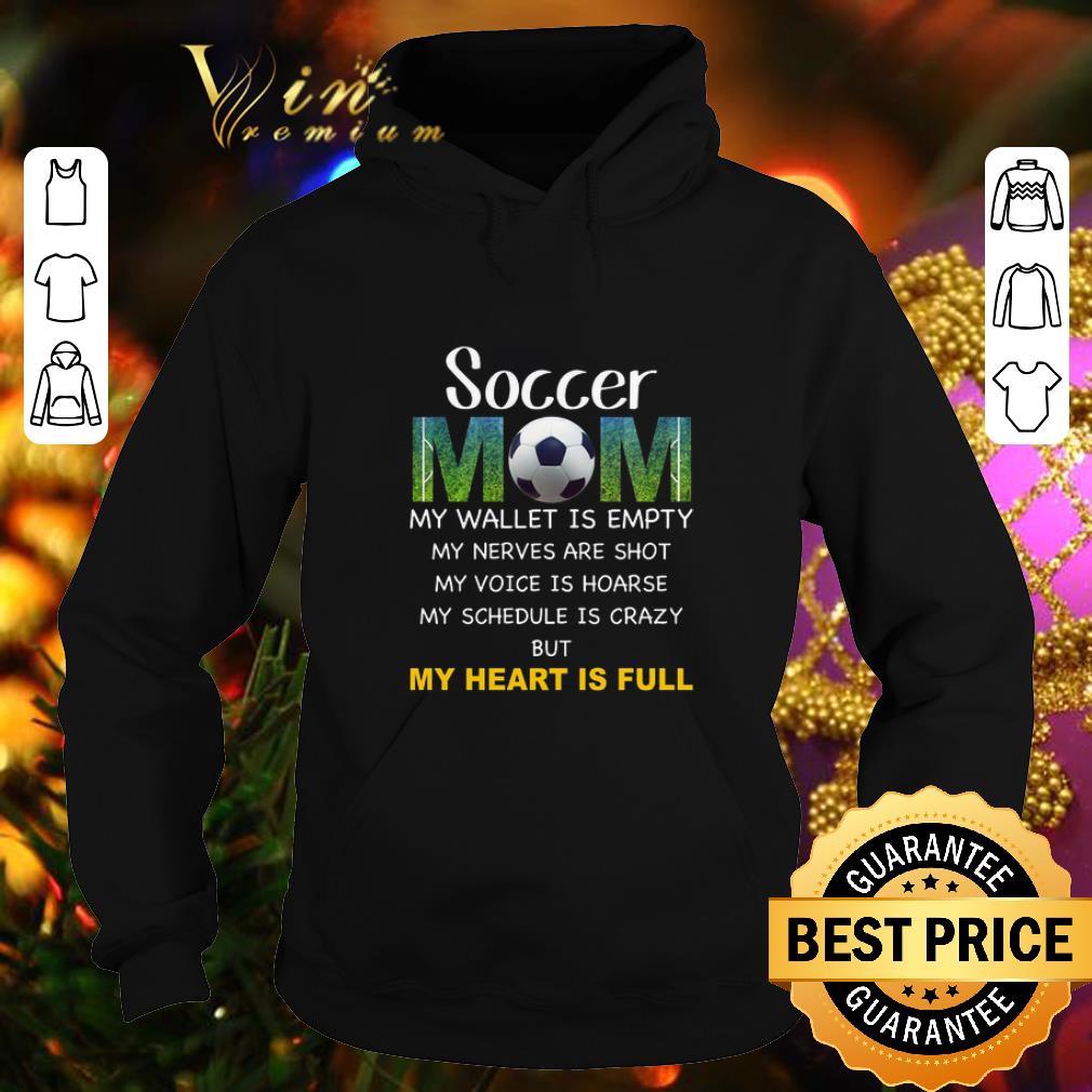 Cool Soccer mom my wallet is empty my nerves are shot my voice hoarse shirt 4 - Cool Soccer mom my wallet is empty my nerves are shot my voice hoarse shirt