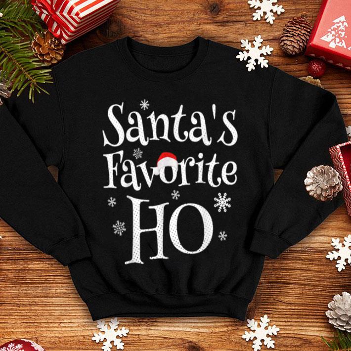 Hot Christmas SANTA S FAVORITE HO Matching Family Gift shirt 4 - Hot Christmas SANTA'S FAVORITE HO Matching Family Gift shirt