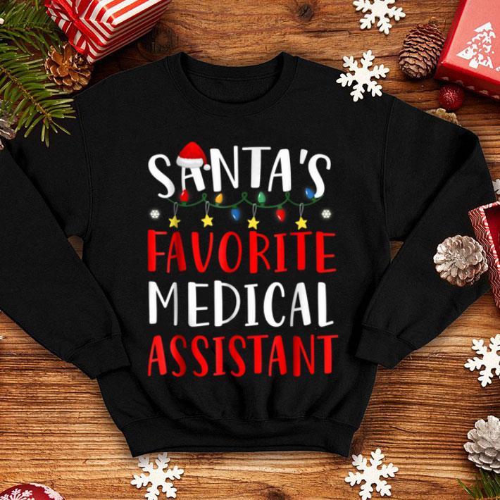 Hot Santa's Favorite Medical Assistant Christmas shirt Hot Santa s Favorite Medical Assistant Christmas shirt 4 - Hot Santa's Favorite Medical Assistant Christmas shirt