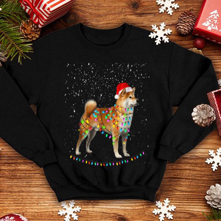 Nice Funny Merry Shiba Inu Santa Hat Christmas Dog Gift shirt 4 - Nice Funny Merry Shiba Inu Santa Hat Christmas Dog Gift shirt