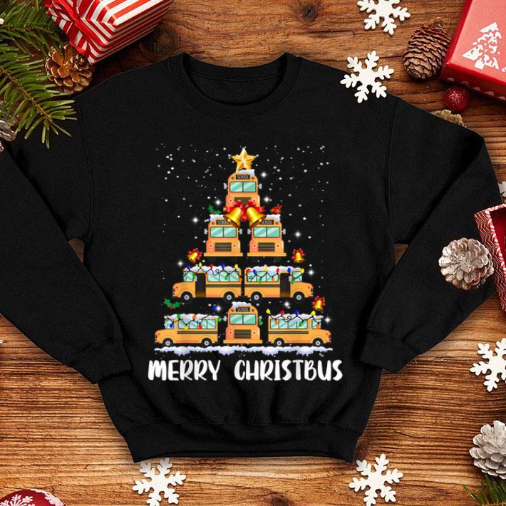 Nice Merry Christbus Funny School Bus Driver Christmas Tree Light shirt 4 - Nice Merry Christbus Funny School Bus Driver Christmas Tree Light shirt