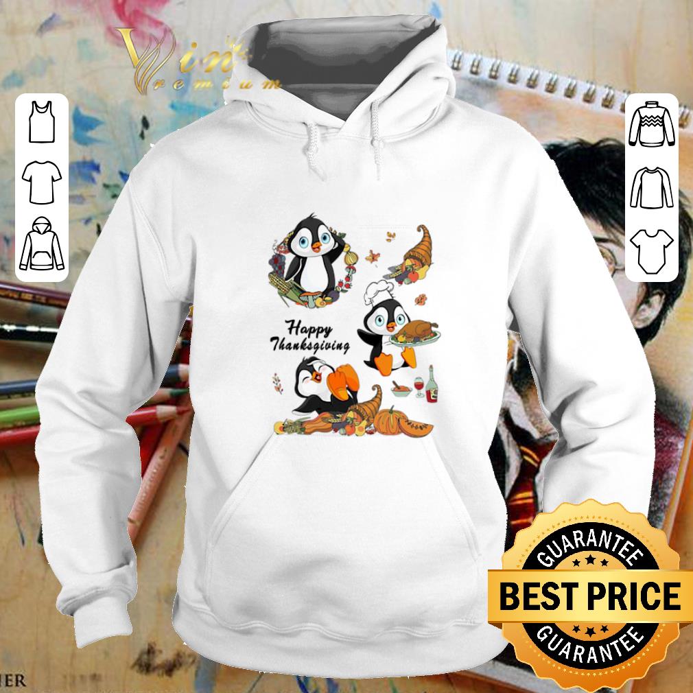 Nice Penguins Happy Thanksgiving shirt Nice Penguins Happy Thanksgiving shirt 4 - Nice Penguins Happy Thanksgiving shirt