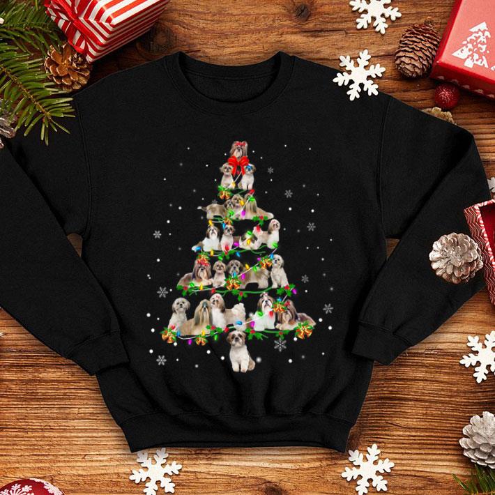 Nice Shih Tzu Christmas Tree X Mas Gift shirt 4 - Nice Shih Tzu Christmas Tree X-Mas Gift shirt