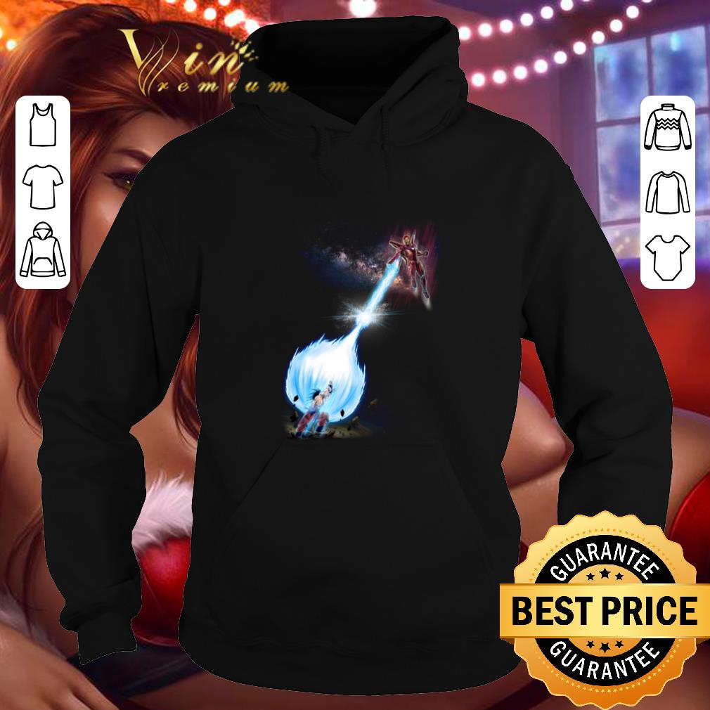 Nice Son Goku Kamehameha Iron Man shirt 4 - Nice Son Goku Kamehameha Iron Man shirt