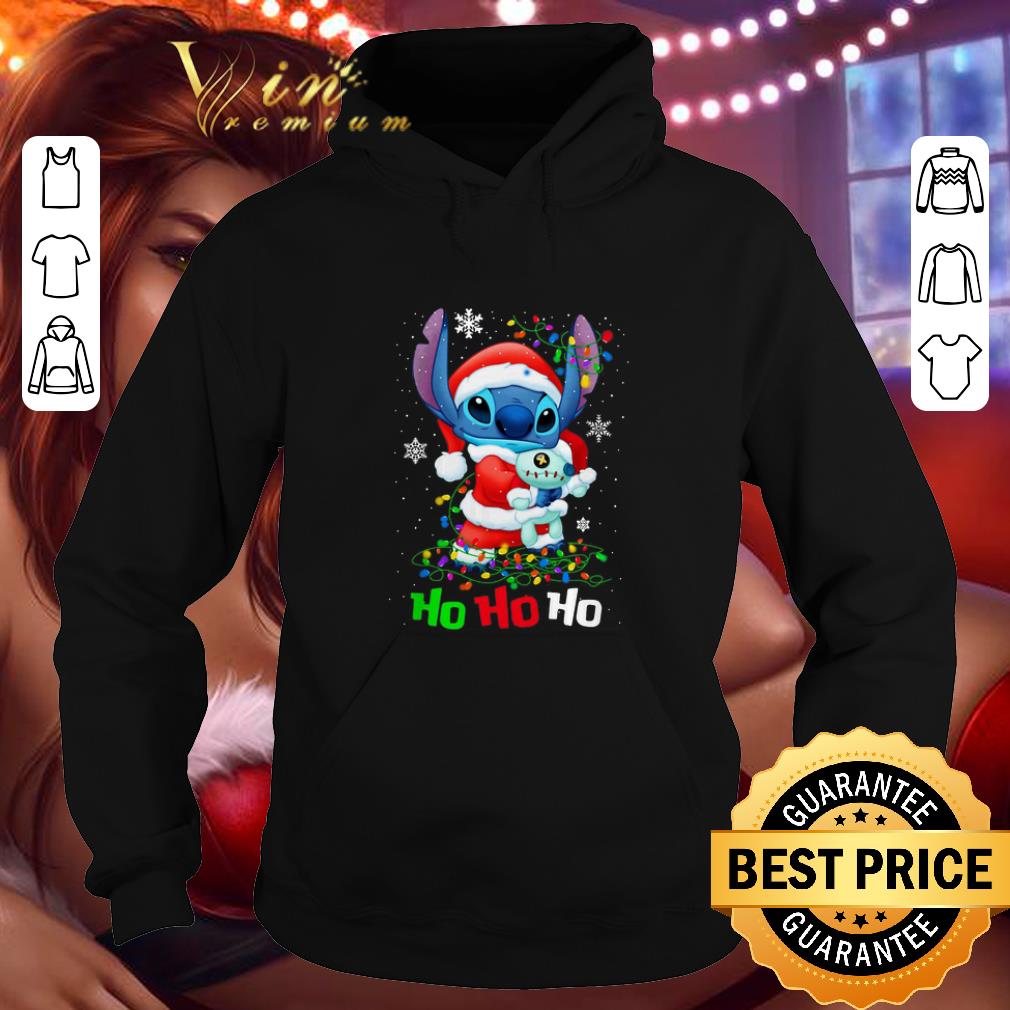 Nice Stitch Ohana Ho Ho Ho Christmas shirt 4 - Nice Stitch Ohana Ho Ho Ho Christmas shirt