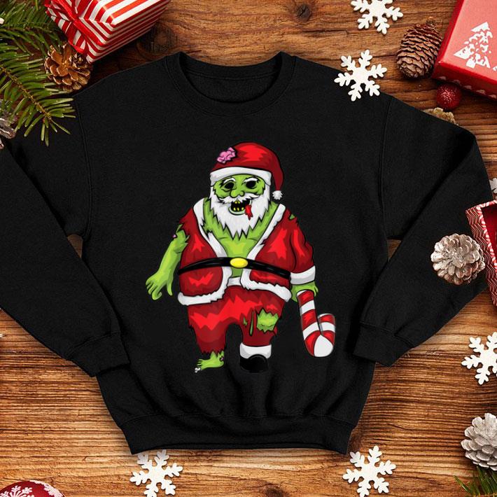 Nice Zombie Santa I Xmas Halloween Monster Undead Gift shirt 4 - Nice Zombie Santa I Xmas Halloween Monster Undead Gift shirt