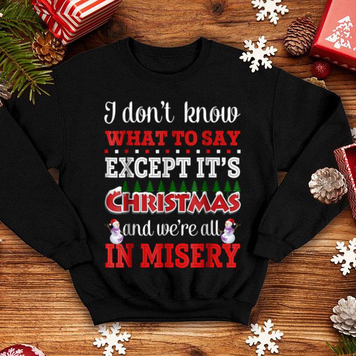 Official Christmas vacation misery Santa Xmas Gift shirt 4 - Official Christmas vacation misery Santa Xmas Gift shirt