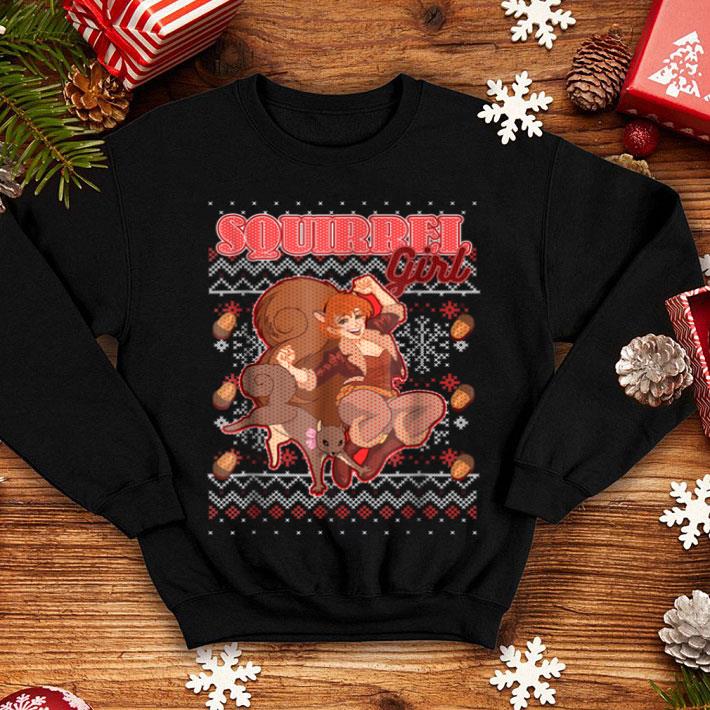 Official Marvel Squirrel Girl Ugly Christmas Sweater Graphic shirt 4 - Official Marvel Squirrel Girl Ugly Christmas Sweater Graphic shirt