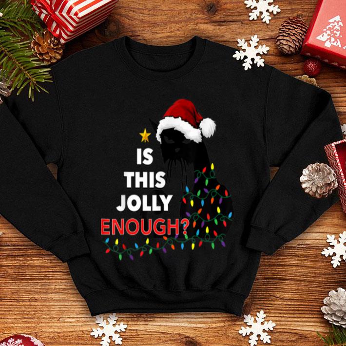 Original Black Cat Christmas Tree Is This Jolly Enough Funny Cat Gift sweater Original Black Cat Christmas Tree Is This Jolly Enough Funny Cat Gift sweater 4 - Original Black Cat Christmas Tree Is This Jolly Enough Funny Cat Gift sweater