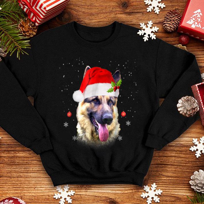 Premium German Shepherd Santa Christmas Xmas Gifts Hat shirt Premium German Shepherd Santa Christmas Xmas Gifts Hat shirt 4 - Premium German Shepherd Santa Christmas Xmas Gifts Hat shirt