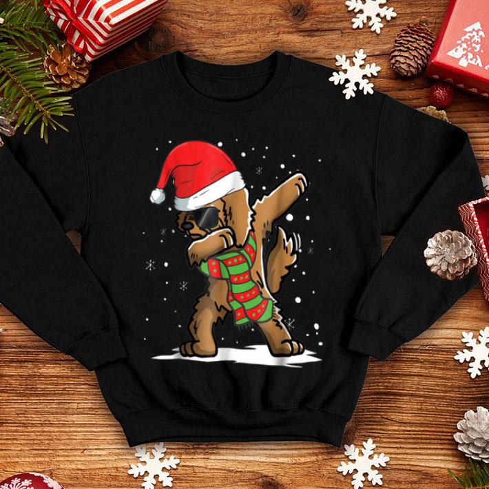 Pretty Dabbing Goldendoodle Santa Christmas Dog Lovers sweater 4 - Pretty Dabbing Goldendoodle Santa Christmas Dog Lovers sweater