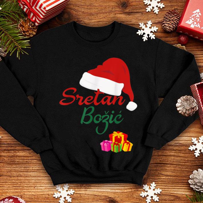 Top Merry Christmas Sretan Bozic Hrvatski Croatian Gift Hrvatska shirt 4 - Top Merry Christmas Sretan Bozic Hrvatski Croatian Gift Hrvatska shirt