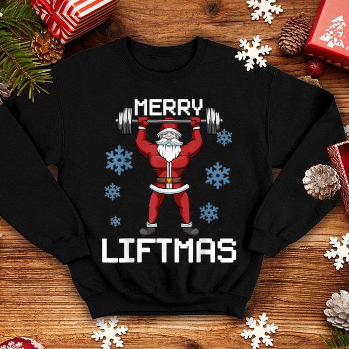 Top Merry Liftmas Funny Gym Weightlifting Christmas Fitness Diet shirt 4 - Top Merry Liftmas Funny Gym Weightlifting Christmas Fitness Diet shirt