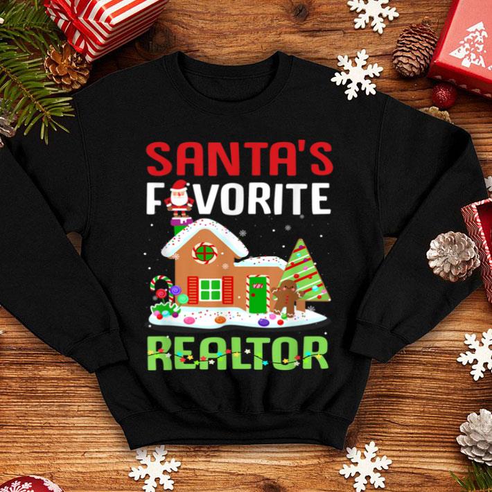 Top Santa s Favorite Realtor Estate Agent Christmas Gift shirt 4 - Top Santa's Favorite Realtor Estate Agent Christmas Gift shirt