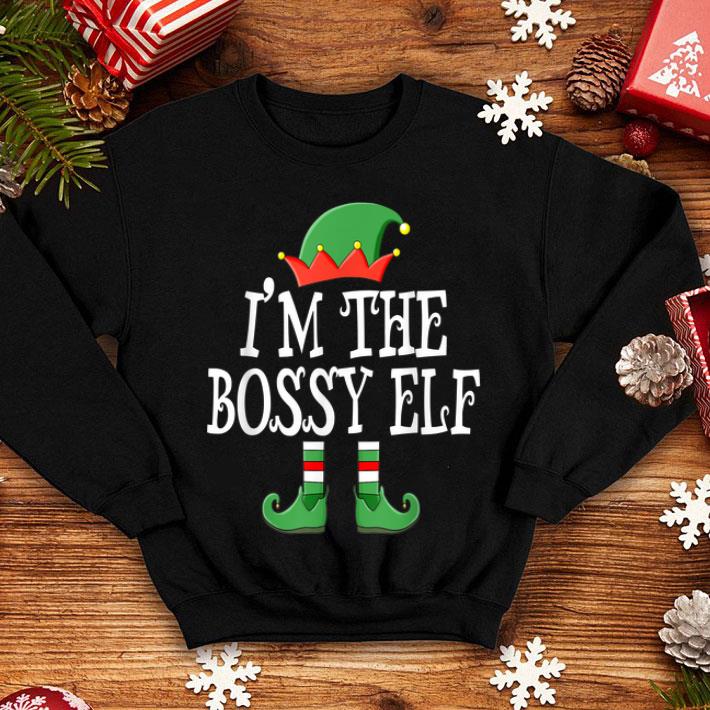 Awesome I m The Bossy Elf Group Matching Family Christmas Fun Gift sweater 4 - Awesome I'm The Bossy Elf Group Matching Family Christmas Fun Gift sweater