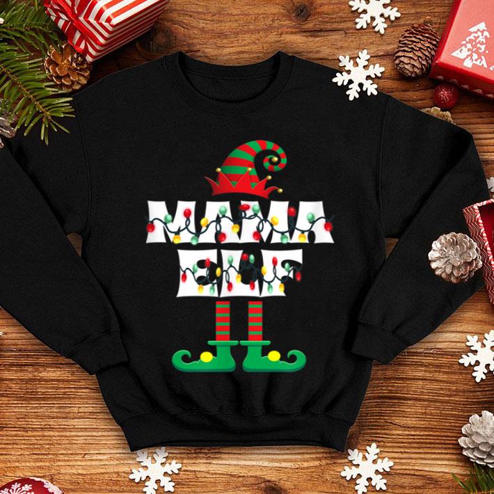 Awesome Mama ELF Heart Christmas Matching Family Gift Ugly sweater 4 - Awesome Mama ELF Heart Christmas Matching Family Gift Ugly sweater