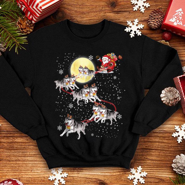 Beautiful Santa Sleigh Siberian Husky Christmas Dog Lover Gift sweater Beautiful Santa Sleigh Siberian Husky Christmas Dog Lover Gift sweater 4 - Beautiful Santa Sleigh Siberian Husky Christmas Dog Lover Gift sweater