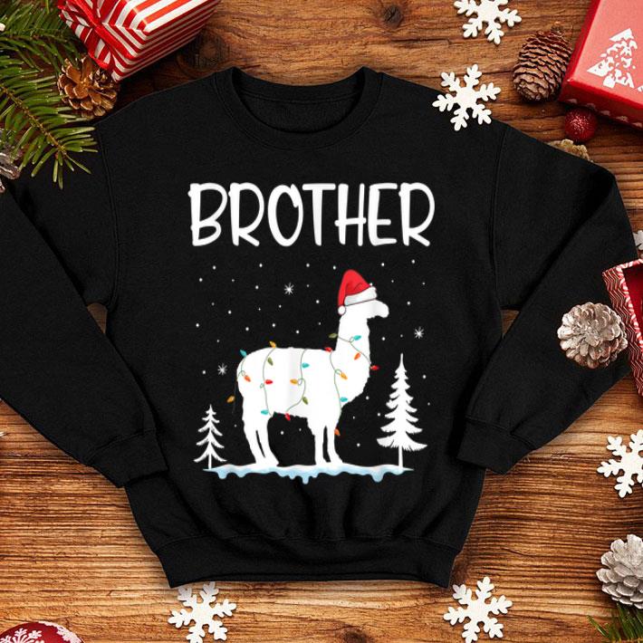 Brother Llama Christmas Funny Matching Family Pajama Gift sweater Brother Llama Christmas Funny Matching Family Pajama Gift sweater 4 - Brother Llama Christmas Funny Matching Family Pajama Gift sweater