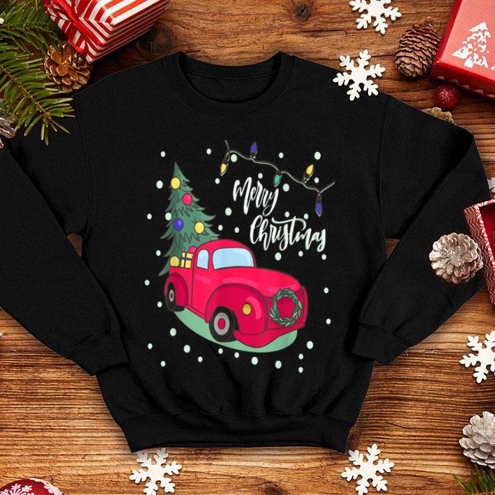 Christmas Gift Traditional Christmas Tree with Red Truck sweater 4 - Christmas Gift Traditional Christmas Tree with Red Truck sweater
