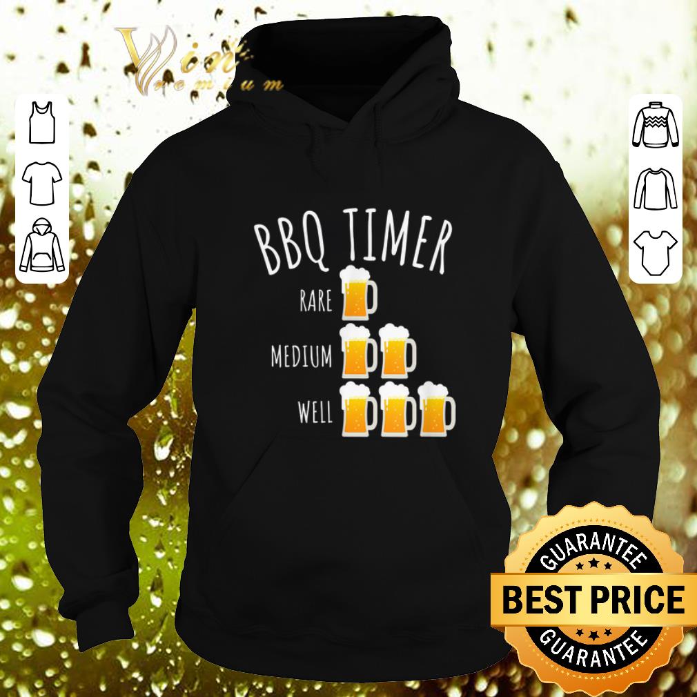 Cool Bbq Timer Beer Drinking Grilling shirt 4 - Cool Bbq Timer Beer Drinking Grilling shirt