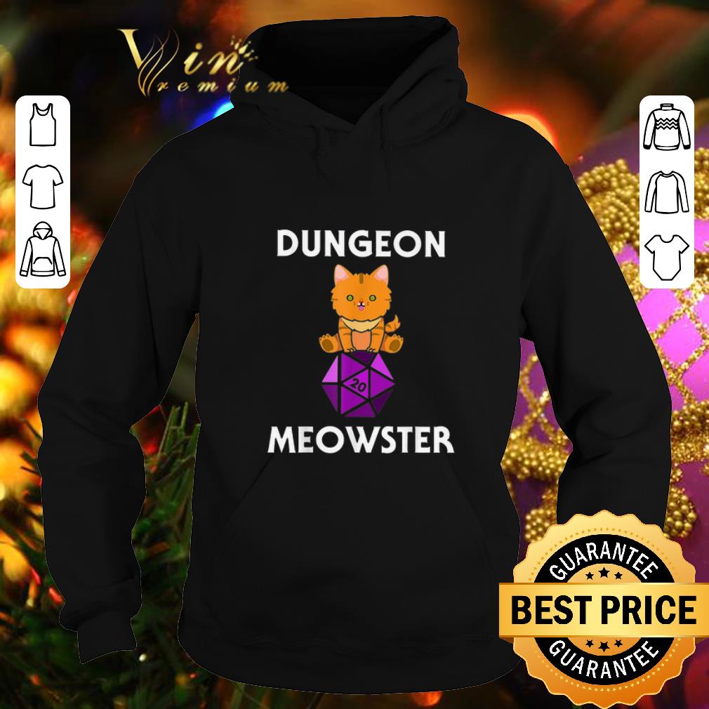 Cool Nerdy Cat Dungeon Meowster D20 shirt Cool Nerdy Cat Dungeon Meowster D20 shirt 4 - Cool Nerdy Cat Dungeon Meowster D20 shirt