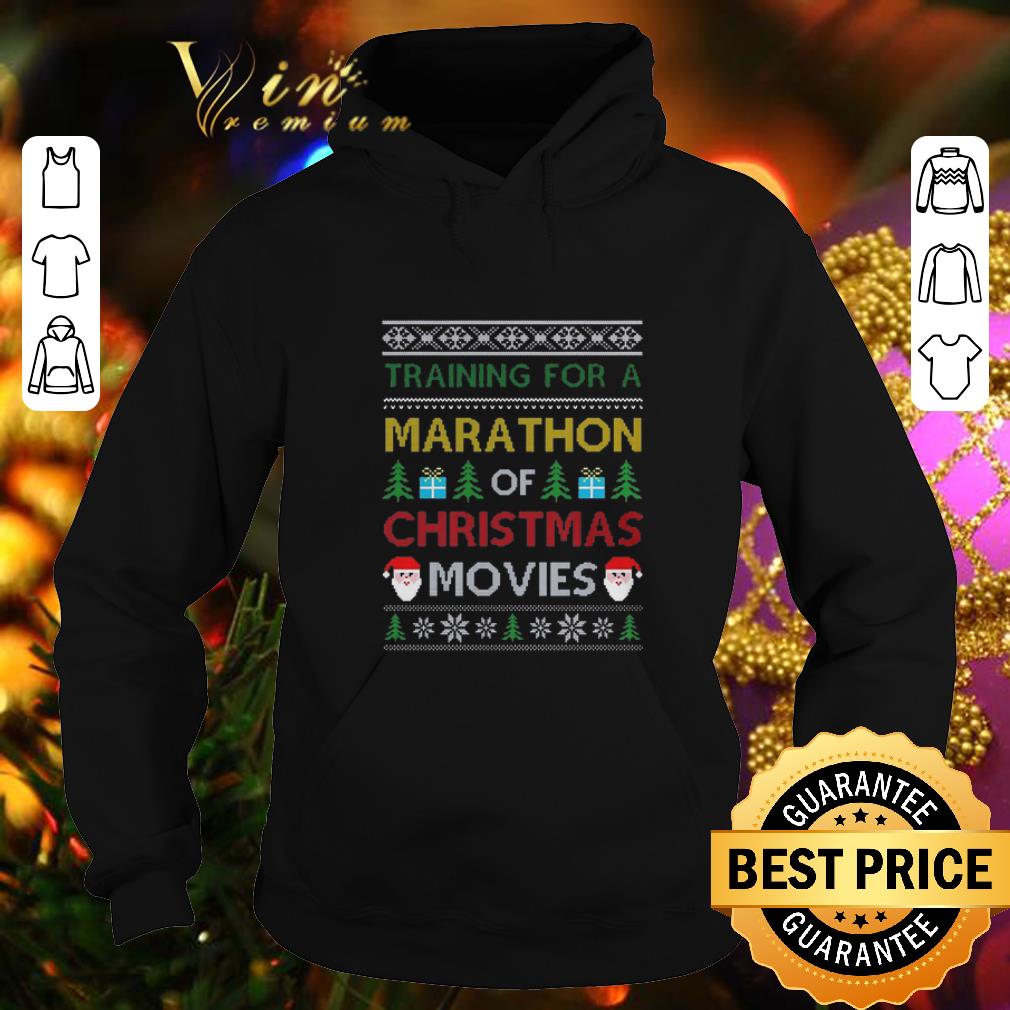 Cool Training for a marathon of Christmas movies ugly shirt Cool Training for a marathon of Christmas movies ugly shirt 4 - Cool Training for a marathon of Christmas movies ugly shirt