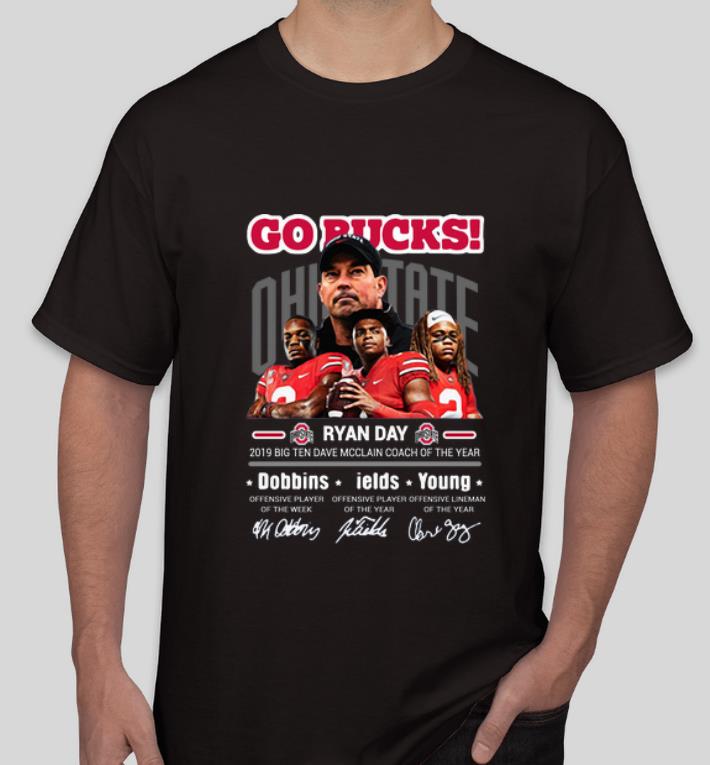 Great Ohio State Buckeyes Go Bucks Ryan Day Signatures shirt 4 - Great Ohio State Buckeyes Go Bucks Ryan Day Signatures shirt