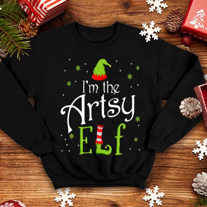 I'm The Artsy Elf Funny Group Matching Family Christmas Gift sweater I m The Artsy Elf Funny Group Matching Family Christmas Gift sweater 4 - I'm The Artsy Elf Funny Group Matching Family Christmas Gift sweater