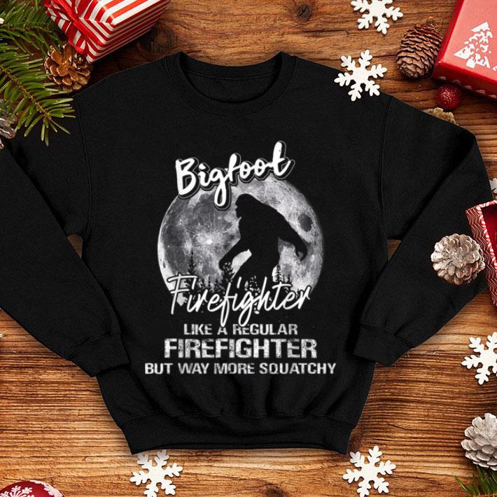 Mens Bigfoot Firefighter Funny Sasquatch Bigfoot Christmas Gift sweater 4 - Mens Bigfoot Firefighter Funny Sasquatch Bigfoot Christmas Gift sweater