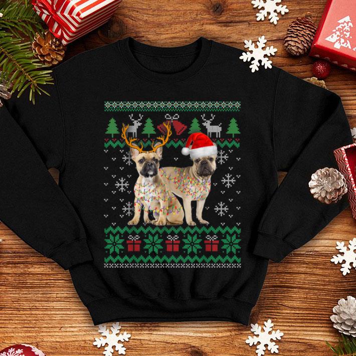 Nice French Bulldog Dog Ugly Christmas Puppy Xmas Pajamas Gift sweater 4 - Nice French Bulldog Dog Ugly Christmas Puppy Xmas Pajamas Gift sweater