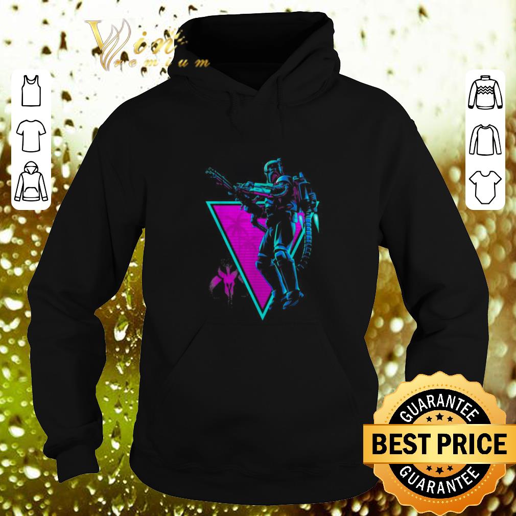 Nice Geekery Mandalorian Logo Star Wars Retro shirt 4 - Nice Geekery Mandalorian Logo Star Wars Retro shirt