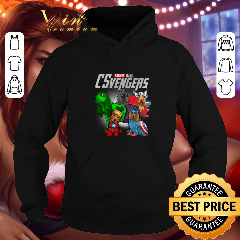 Nice Marvel Cocker Spaniel CSvenger Avengers Endgame shirt Nice Marvel Cocker Spaniel CSvenger Avengers Endgame shirt 4 - Nice Marvel Cocker Spaniel CSvenger Avengers Endgame shirt