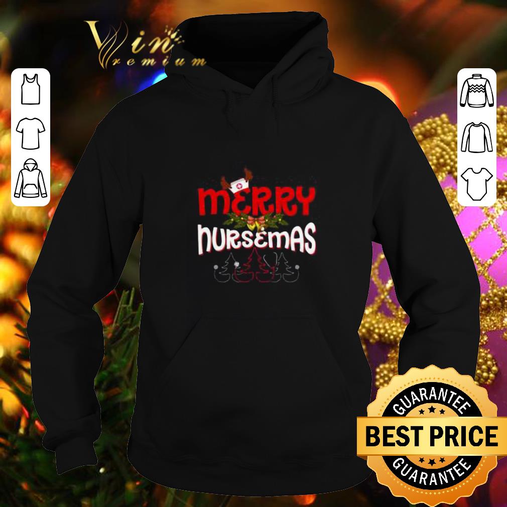 Nice Nurse merry nursemas Christmas shirt 4 - Nice Nurse merry nursemas Christmas shirt