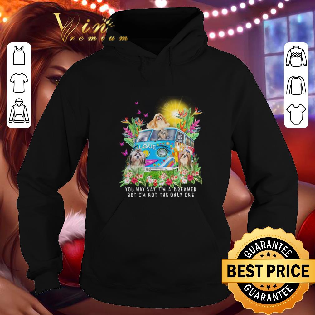 Nice Shih Tzu You may say i'm a dreamer but i'm not the only one shirt Nice Shih Tzu You may say i m a dreamer but i m not the only one shirt 4 - Nice Shih Tzu You may say i'm a dreamer but i'm not the only one shirt