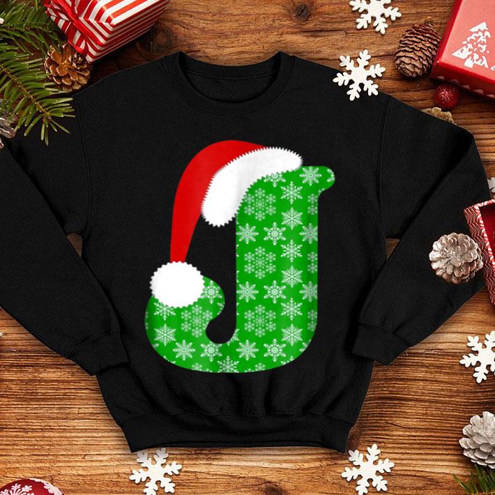 Official Christmas Santa Monogram Letter J Holiday Gift sweater 4 - Official Christmas Santa Monogram Letter J Holiday Gift sweater