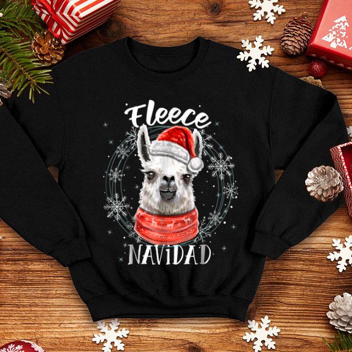 Official Fleece Navidad Christmas Llama Llama Christmas Gifts sweater 4 - Official Fleece Navidad Christmas Llama Llama Christmas Gifts sweater