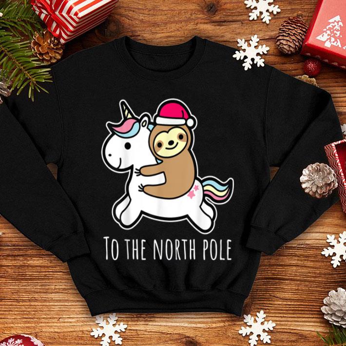 Official Santa Sloth Riding Unicorn Funny Girl Christmas Gift sweater 4 - Official Santa Sloth Riding Unicorn Funny Girl Christmas Gift sweater
