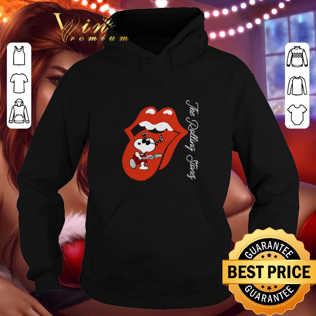 Official Snoopy The Rolling Stones Logo shirt Official Snoopy The Rolling Stones Logo shirt 4 - Official Snoopy The Rolling Stones Logo shirt