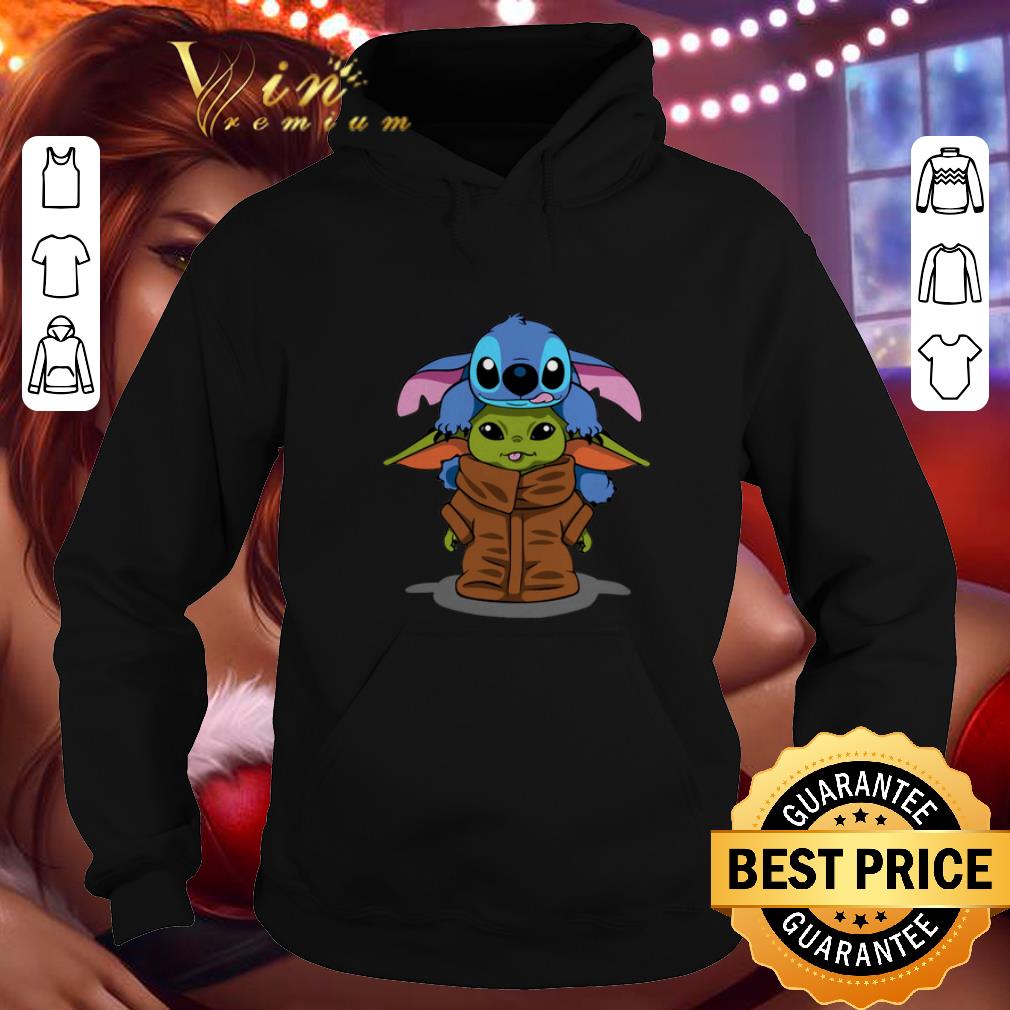 Official Star Wars Baby Stitch and Baby Yoda Disney shirt 4 - Official Star Wars Baby Stitch and Baby Yoda Disney shirt