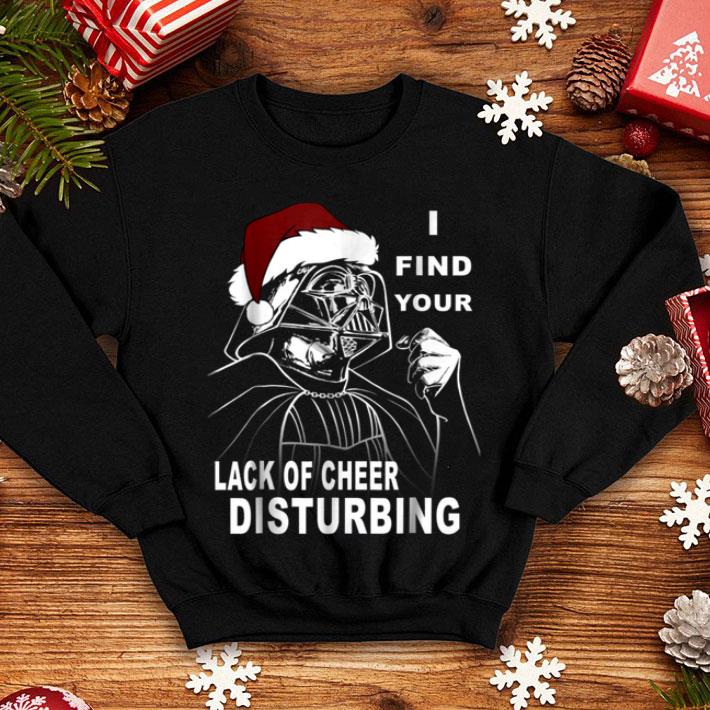Official Star Wars Vader Santa Lack Holiday Cheer Christmas sweater 4 - Official Star Wars Vader Santa Lack Holiday Cheer Christmas sweater